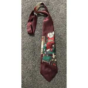 Vintage Hallmark SpecialTies Christmas Neck Tie Santa